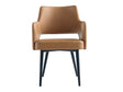 Tremont Dining Arm Chair in Saddle by Manhattan Comfort at Eve Furniture