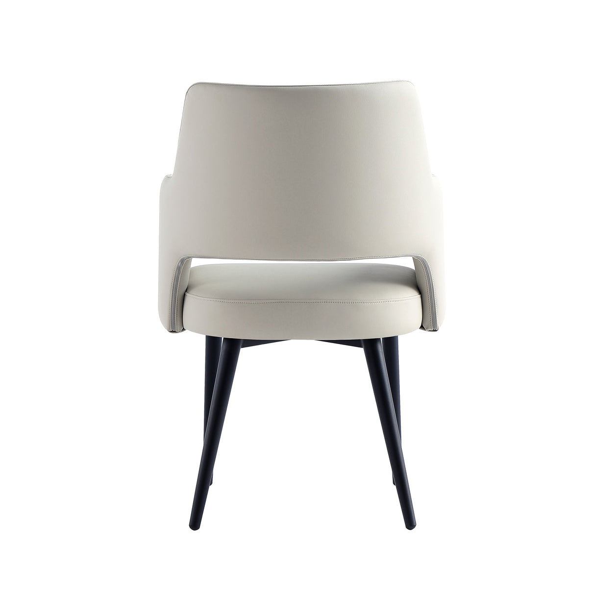 Tremont Dining Arm Chair in Stone (set of 2) by Manhattan Comfort at Eve Furniture