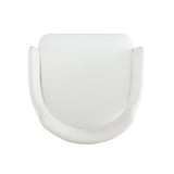Tremont Dining Arm Chair in White by Manhattan Comfort at Eve Furniture