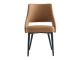 Tremont Dining Chair in Saddle by Manhattan Comfort at Eve Furniture