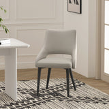 Tremont Dining Chair in Stone by Manhattan Comfort at Eve Furniture