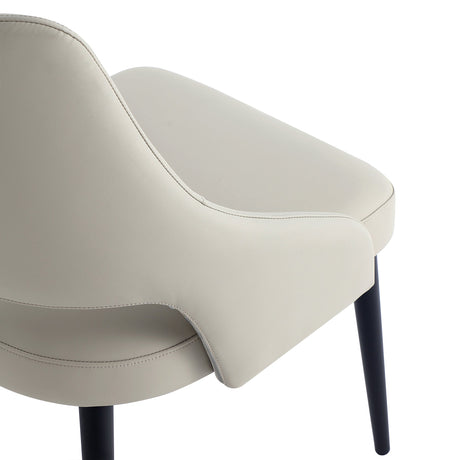Tremont Dining Chair in Stone by Manhattan Comfort at Eve Furniture