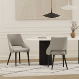 Tremont Dining Chair in Stone (set of 2) by Manhattan Comfort at Eve Furniture