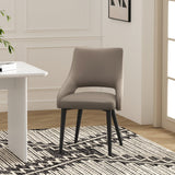 Tremont Dining Chair in Taupe by Manhattan Comfort at Eve Furniture