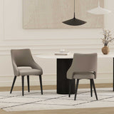 Tremont Dining Chair in Taupe (set of 2) by Manhattan Comfort at Eve Furniture