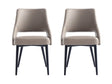 Tremont Dining Chair in Taupe (set of 2) by Manhattan Comfort at Eve Furniture