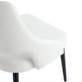 Tremont Dining Chair in White by Manhattan Comfort at Eve Furniture