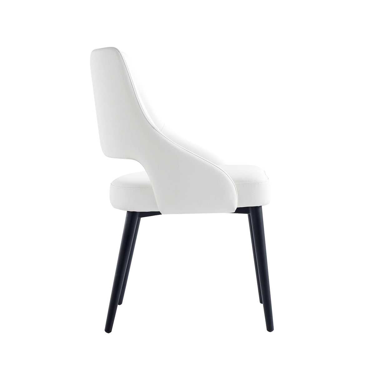 Tremont Dining Chair in White by Manhattan Comfort at Eve Furniture