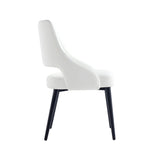 Tremont Dining Chair in White by Manhattan Comfort at Eve Furniture