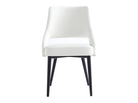 Tremont Dining Chair in White by Manhattan Comfort at Eve Furniture
