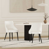 Tremont Dining Chair in White (set of 2) by Manhattan Comfort at Eve Furniture