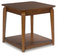 Trenmour Medium Brown End Table by Ashley at Eve Furniture