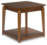 Trenmour Medium Brown End Table by Ashley at Eve Furniture