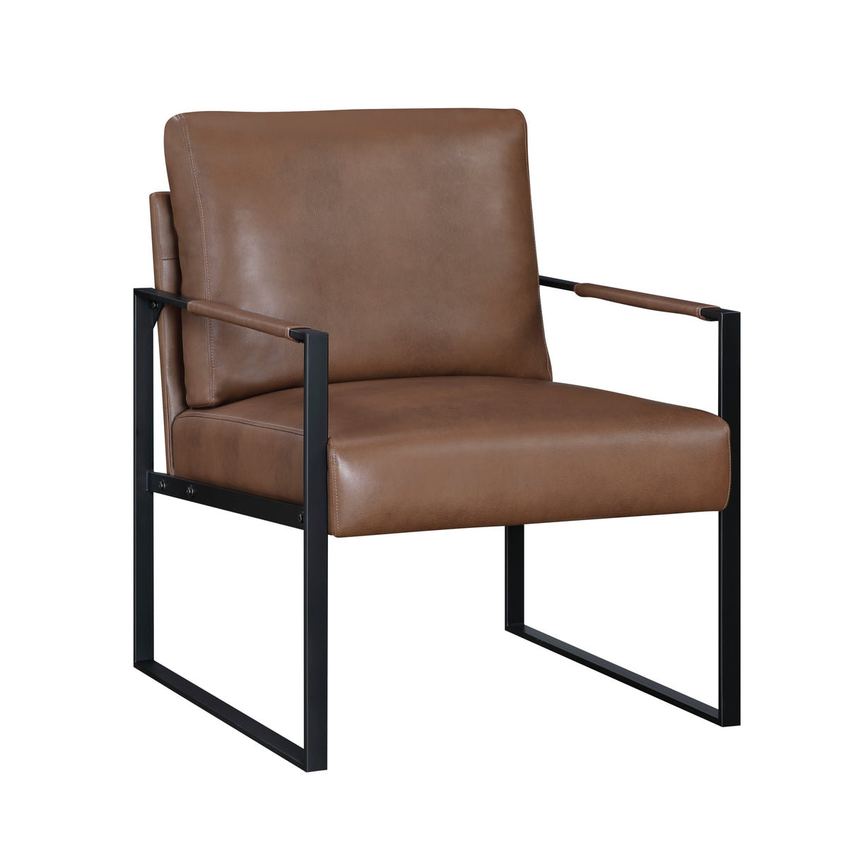 Trent Brown Accent Chair by Homelegance at Eve Furniture