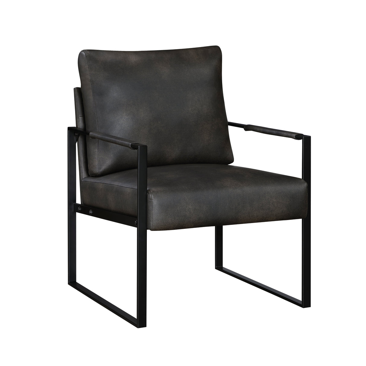 Trent Dark Gray Accent Chair by Homelegance at Eve Furniture