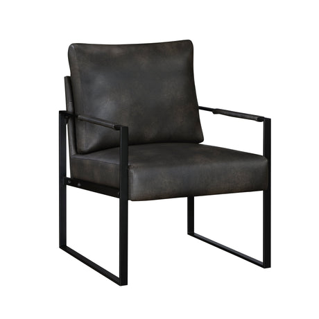 Trent Dark Gray Accent Chair by Homelegance at Eve Furniture