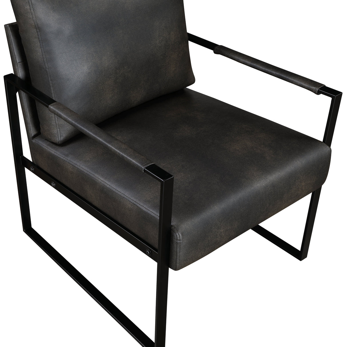 Trent Dark Gray Accent Chair by Homelegance at Eve Furniture