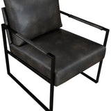 Trent Dark Gray Accent Chair by Homelegance at Eve Furniture