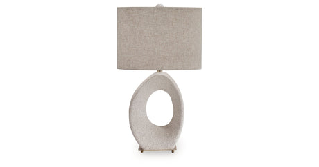 Trentlen Cream/Gold Finish Table Lamp by Ashley at Eve Furniture