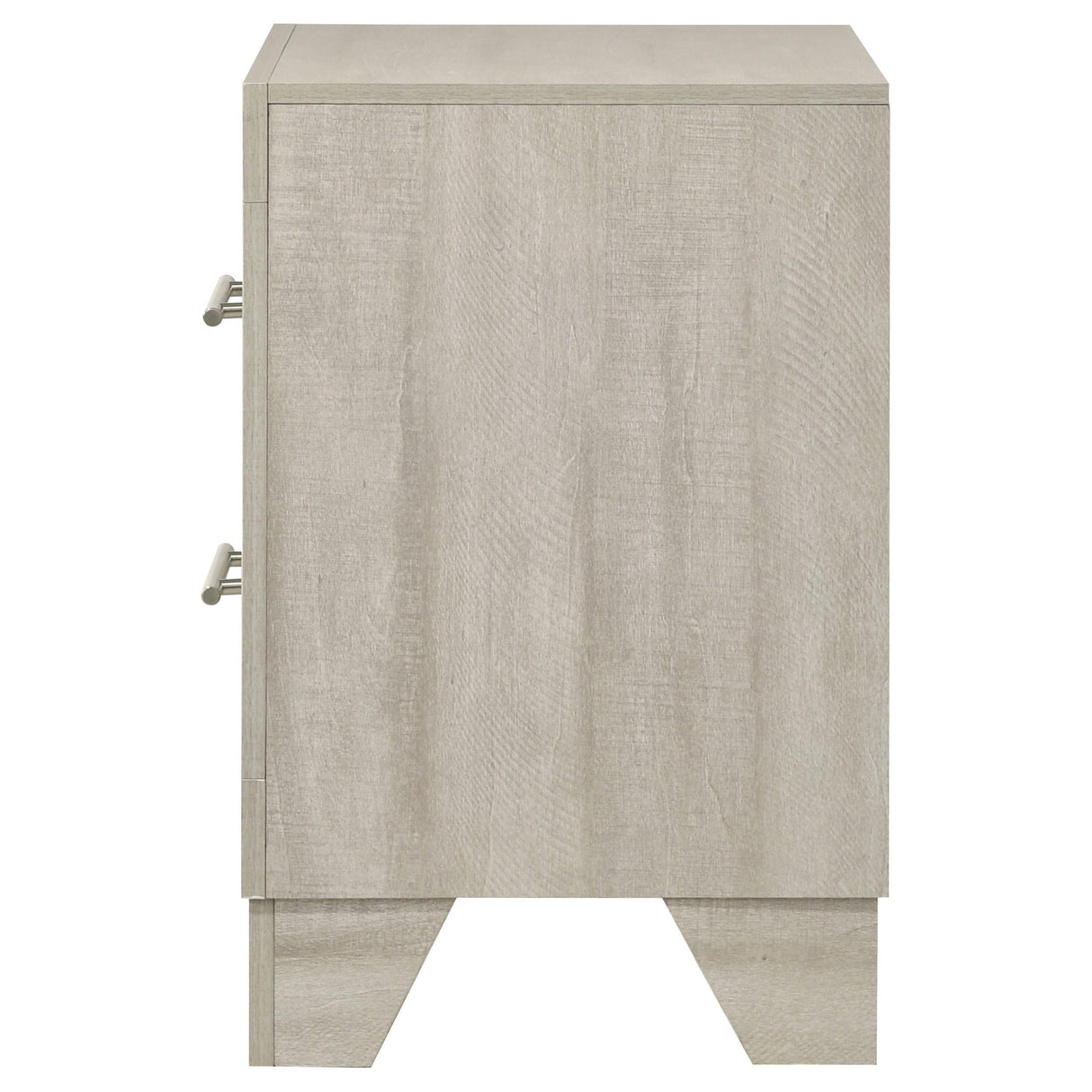 Trenton Rustic Cream 2-Drawer Nightstand by Coaster at Eve Furniture