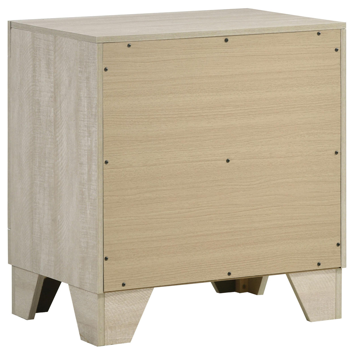 Trenton Rustic Cream 2-Drawer Nightstand by Coaster at Eve Furniture
