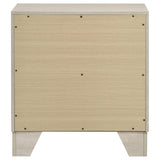 Trenton Rustic Cream 2-Drawer Nightstand by Coaster at Eve Furniture