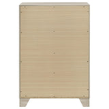 Trenton Rustic Cream 4-drawer Bedroom Chest of Drawers by Coaster at Eve Furniture