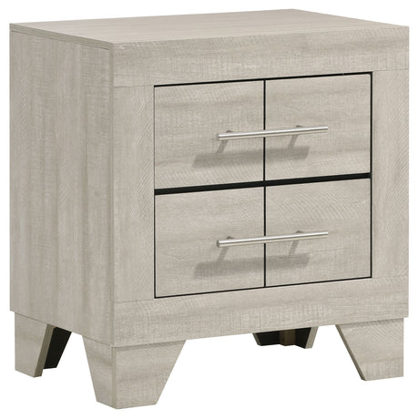 Trenton Rustic Cream 4-Piece Eastern King Bedroom Set by Coaster at Eve Furniture