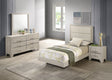 Trenton Rustic Cream 4-Piece Twin Bedroom Set by Coaster at Eve Furniture