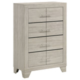 Trenton Rustic Cream 5-Piece Eastern King Bedroom Set by Coaster at Eve Furniture