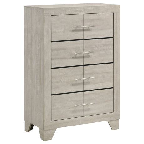 Trenton Rustic Cream 5-Piece Full Bedroom Set by Coaster at Eve Furniture