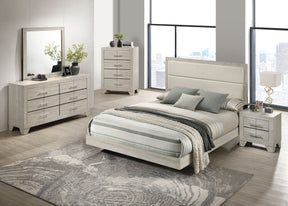 Trenton Rustic Cream 5-Piece Full Bedroom Set by Coaster at Eve Furniture