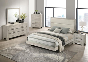 Trenton Rustic Cream 5-piece Queen Bedroom Set by Coaster at Eve Furniture