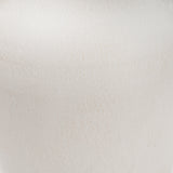 Trenza Large White Ceramic Vase w/ Twisted Handles by Mercana at Eve Furniture