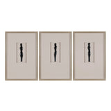 Tres Silhouettes Black Wall Art by Crestview at Eve Furniture