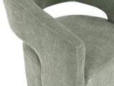 Tresa Green Arm Chair with Casters by Furniture of America at Eve Furniture