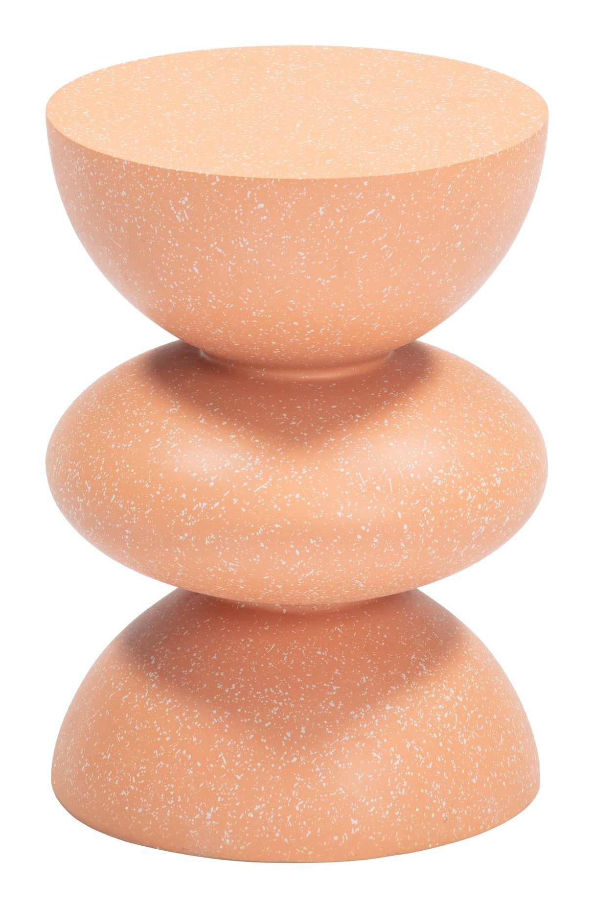 Tressa Terracotta Outdoor Side Table by Zuomod at Eve Furniture