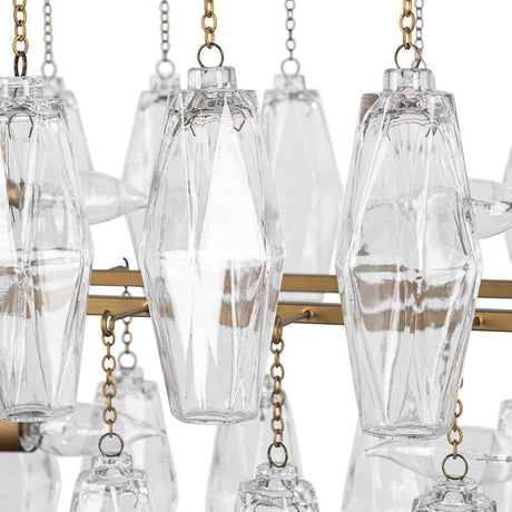 Tressia Brass Chandelier by Classic Home at Eve Furniture