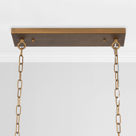 Tressia Brass Chandelier by Classic Home at Eve Furniture