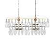Tressia Brass Chandelier by Classic Home at Eve Furniture