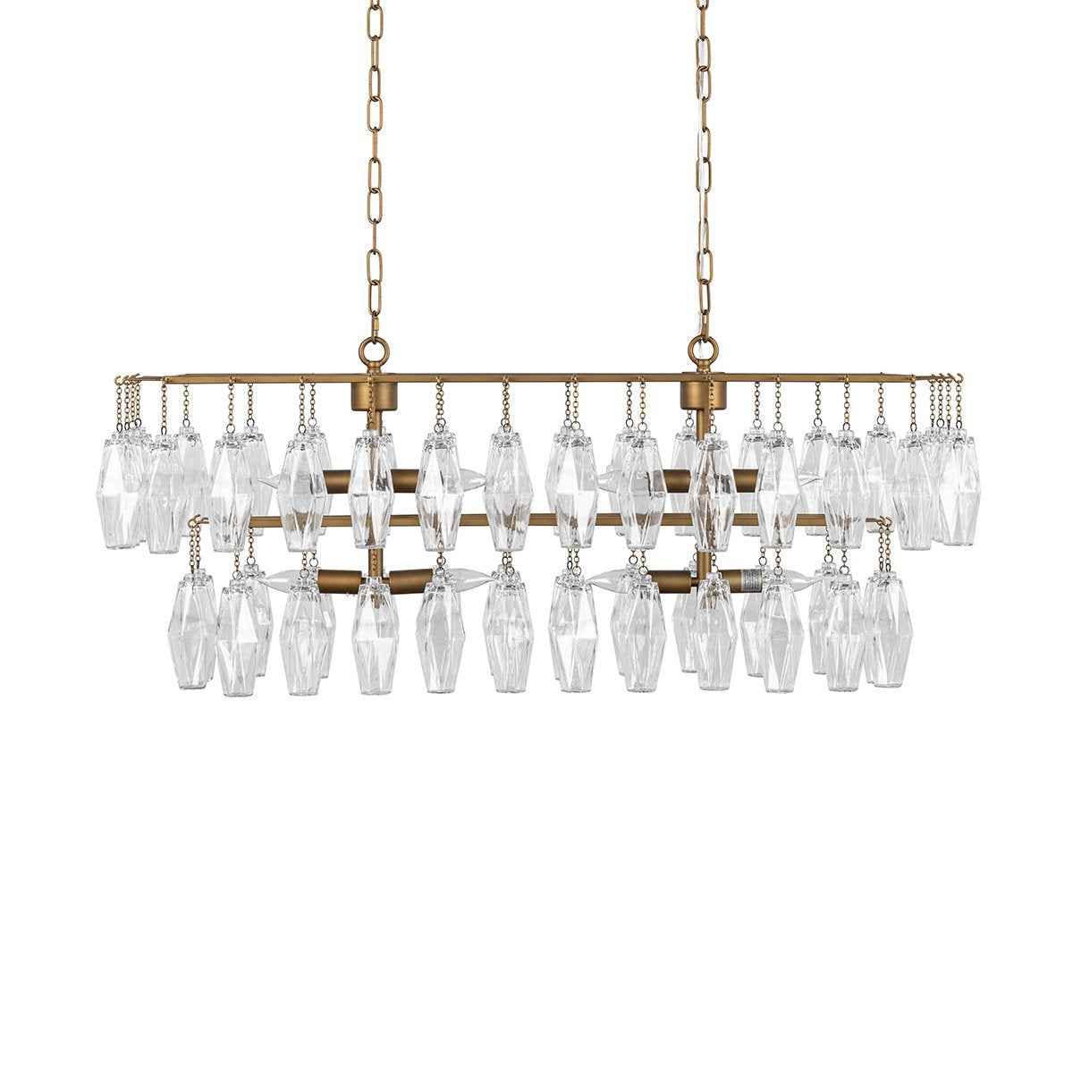 Tressia Brass Chandelier by Classic Home at Eve Furniture