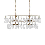 Tressia Brass Chandelier by Classic Home at Eve Furniture
