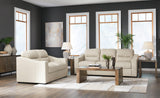 Tresure Trove Almond Sofa and Loveseat by Ashley at Eve Furniture