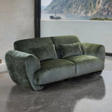 Trevisan Olive Green Loveseat by Furniture of America at Eve Furniture