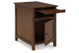Treytown Brown Chairside End Table by Ashley at Eve Furniture
