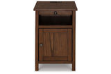 Treytown Brown Chairside End Table by Ashley at Eve Furniture