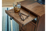 Treytown Brown Chairside End Table by Ashley at Eve Furniture