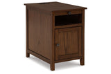 Treytown Brown Chairside End Table by Ashley at Eve Furniture