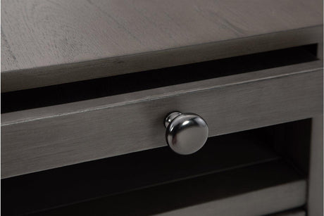 Treytown Gray Chairside End Table by Ashley at Eve Furniture