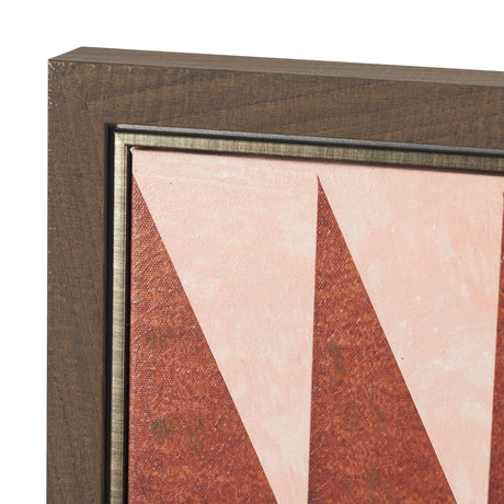 Tri-Angels by Cristina Bartl Villa Hand-Embellished Textured Framed Canvas Artwork by Mercana at Eve Furniture